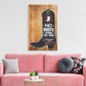 Toile SIGNE D'ENTRÉE DU CLASSE Rustique (Insitu(Salon))