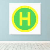 Toile SIGNE Helipad (Insitu (Plancher de Bois))