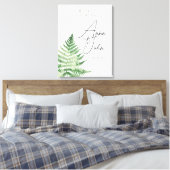 Toile SIGNE Mariage Minimaliste Vert Ferme (Insitu(Chambre))