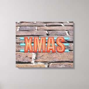 TOILE SIGNE XMAS