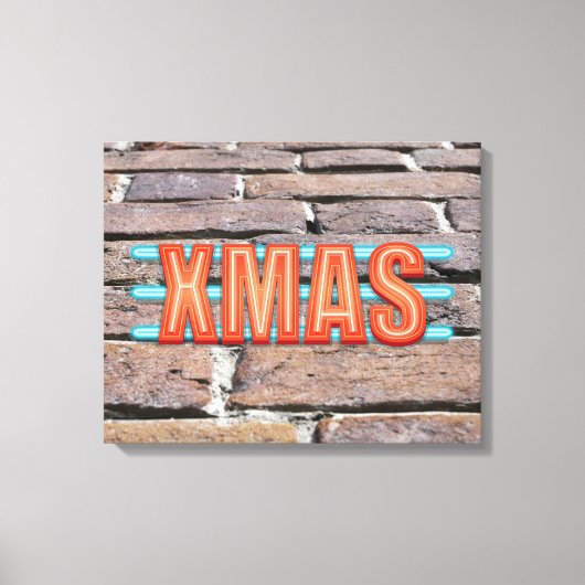 TOILE SIGNE XMAS (Recto)