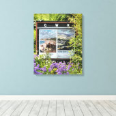 TOILE SIGNES D'ANCIENNE GARE (Insitu (Plancher de Bois))