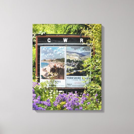 TOILE SIGNES D'ANCIENNE GARE (Recto)