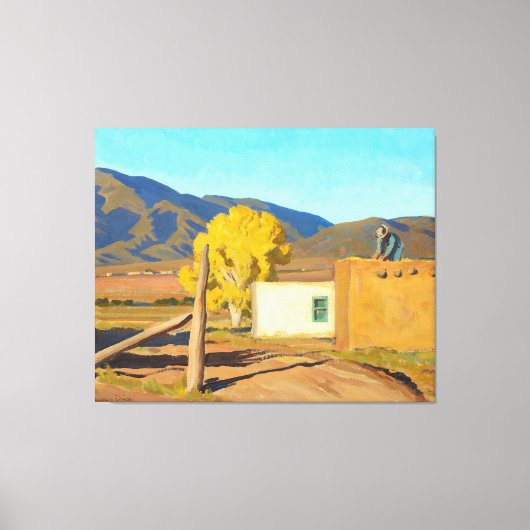 Toile Signes d'automne 1931 par Maynard Dixon (Recto)