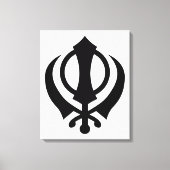 Toile Sikh Khanda (Recto)