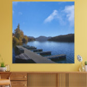 Toile Silbertsgraben Walchensee Triptyque (Insitu(Salon))