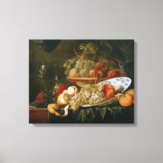 Toile Silence Life of Fruit (Recto)