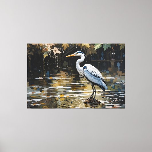 Toile Silent Reflection (Recto)