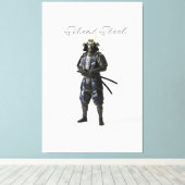 Toile Silent steel samurai (Insitu (Plancher de Bois))