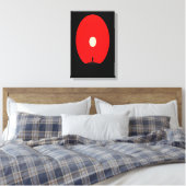 Toile Silhouette Abstraite minimaliste (Insitu(Chambre))