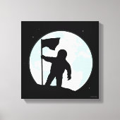 Toile Silhouette, astronaute (Recto)