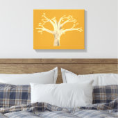 Toile Silhouette Canvas Print (Insitu(Chambre))