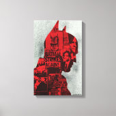 Toile Silhouette de Batman (Recto)
