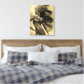 Toile Silhouette de femme gracieuse (Insitu(Chambre))