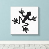 Toile Silhouette de Frog (Insitu (Plancher de Bois))