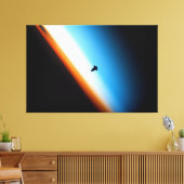 Toile Silhouette de la navette spatiale Endeavour (Insitu(Salon))