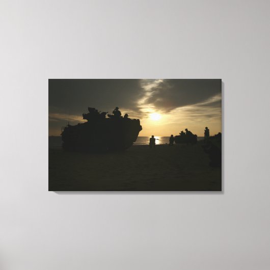 Toile Silhouette des Marines (Recto)