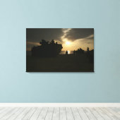 Toile Silhouette des Marines (Insitu (Plancher de Bois))