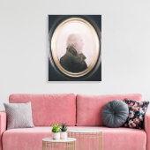 Toile Silhouette du major Lewis Peint sur Convex (Insitu(Salon))