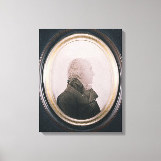 Toile Silhouette du major Lewis Peint sur Convex (Recto)