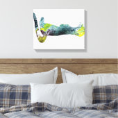 Toile Silhouette Meerkat (Insitu(Chambre))