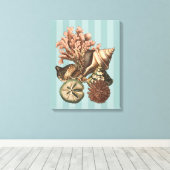 Toile Silhouette Sea Life (Insitu (Plancher de Bois))