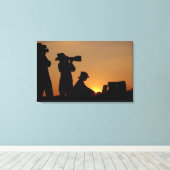 Toile Silhouettes (Insitu (Plancher de Bois))