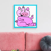 TOILE SILLY PIGGY (Insitu(Salon))