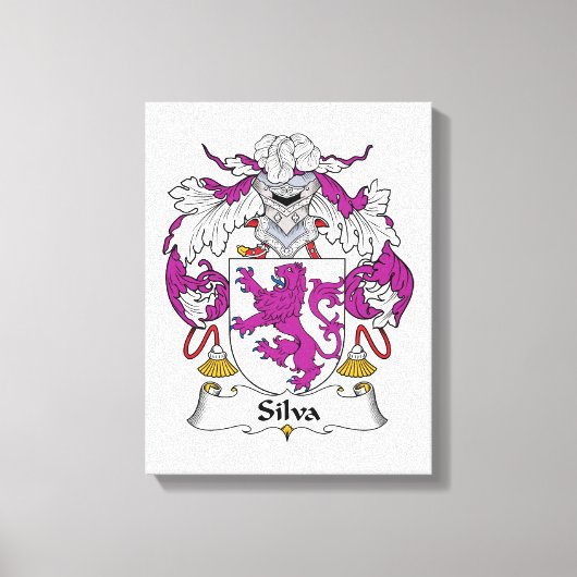 Toile Silva Family Crest (Recto)