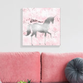 Toile Silver Dream Unicorn (Insitu(Salon))