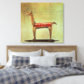 Toile Silver Llama Figurine, du Pérou, après 1438 (Insitu(Chambre))