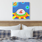 Toile Simon et son vaisseau spatial (Insitu(Chambre))