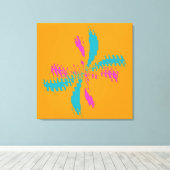 Toile Simple Abstrait Papillon Motif Messy Vol (Insitu (Plancher de Bois))