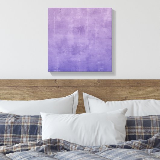 Toile Simple bleu violet rustique abstrait (Insitu(Chambre))