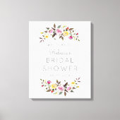 Toile Simplement Joli Welcome Enveloppé Canvas Signal (Recto)