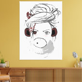 Toile singe. (Insitu(Salon))