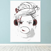 Toile singe. (Insitu (Plancher de Bois))