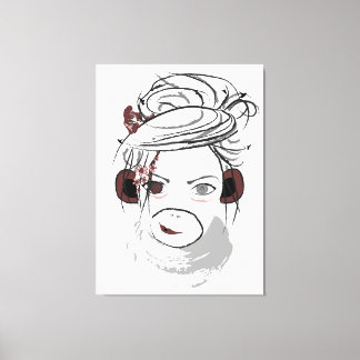 Toile singe.