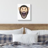 Toile Singe avec poils noirs (Insitu(Chambre))