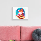 Toile Singe Dans L'Espace (Insitu(Salon))