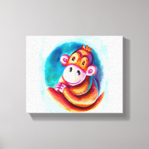 Toile Singe Dans L'Espace