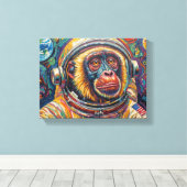 TOILE SINGE DANS L'ESPACE (Insitu (Plancher de Bois))