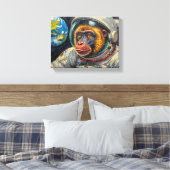 TOILE SINGE DANS L'ESPACE 10 (Insitu(Chambre))