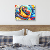 TOILE SINGE DANS L'ESPACE 12 (Insitu(Chambre))