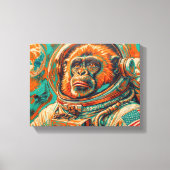 TOILE SINGE DANS L'ESPACE 8 (Recto)