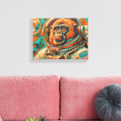 TOILE SINGE DANS L'ESPACE 8 (Insitu(Salon))