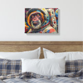 TOILE SINGE DANS L'ESPACE 9 (Insitu(Chambre))
