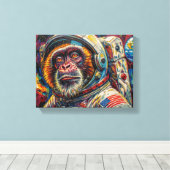 TOILE SINGE DANS L'ESPACE 9 (Insitu (Plancher de Bois))