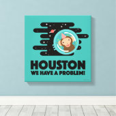 Toile Singe de l'espace (Insitu (Plancher de Bois))