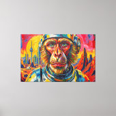 Toile Singe de l'espace (Recto)